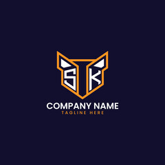 Tech-Inspired Geometric Logo Design