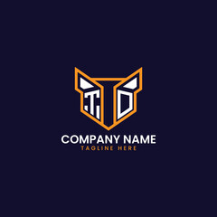 Tech-Inspired Geometric Logo Design