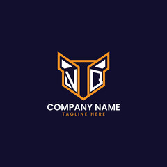 Tech-Inspired Geometric Logo Design