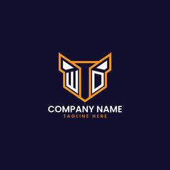 Tech-Inspired Geometric Logo Design