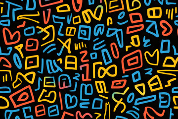 Abstract Shapes: Colorful Geometric Designs