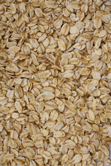 food close up background of oat flakes