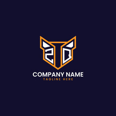 Tech-Inspired Geometric Logo Design