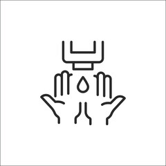 Soap icon. Simple wash soap icon for social media, app, and web design. Vector illustration