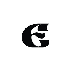 modern letter logo design