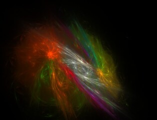 Imaginatory fractal abstract background Image