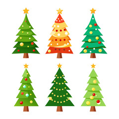 Christmas tree set.