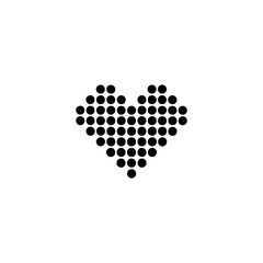 Heart Logo. Heart Logo Design. Heart Logo Brand. Heart Logo Vector Design Isolated on White Background