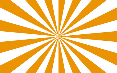 Abstract background with sunburst or radial burst pattern. Vintage sun ray and spiral sunrise, sunlight creative summer sunny. Flat ,graphic, with sharp, clean edges and retro or comic-inspired design