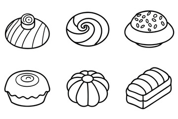 Viennese line art artistic abstract strokes enhancing minimalist home decor