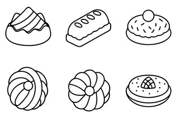 Viennese line art creative abstract design blending elegance and form