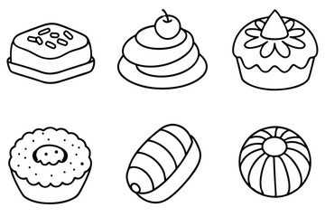 Viennese line art unique sketch capturing stylish simplicity in design