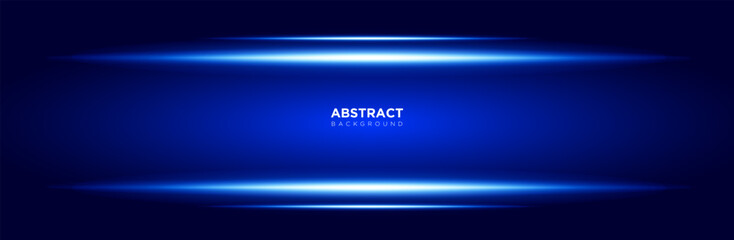 Abstract blue technology background, with neon light effect futuristic for product presentation. vector design