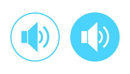 Speaker icon vector. volume sign and symbol. loudspeaker icon. sound symbol