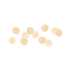 White Pepper Vector Illustration