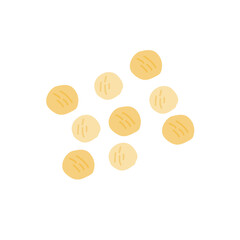 White Pepper Vector Illustration