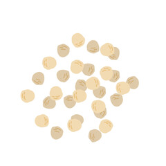 White Pepper Vector Illustration