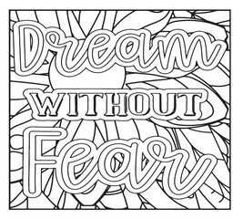 Motivational Quotes Coloring Pages For Adutls