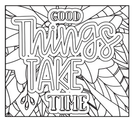 Motivational Quotes Coloring Pages For Adutls