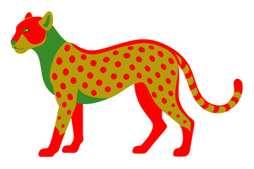 Minimalist line art illustration of a wild animal, perfect for modern decor, tattoo design, logos, or branding. This elegant black and white drawing features clean lines and abstract style, ideal for 