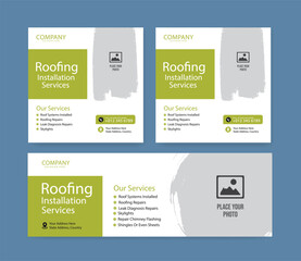 Professional plumbing service advertisement flyer template, Creative plumber advertisement set. Plumbing service social media post template. service web banner, Plumbing service post card.