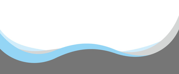 2色の波型背景素材