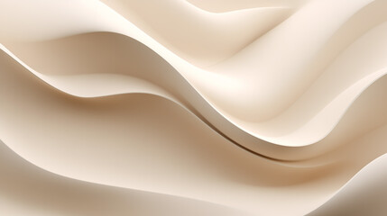 Creamy Abstract Waves