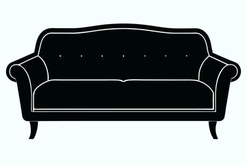 High-quality vector illustration of a chair, ideal for furniture design concepts, interior decor presentations, home and office layouts, and product catalogs. This clean and scalable chair vector is p