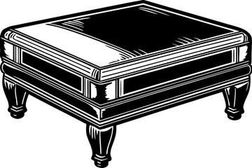 High-quality vector illustration of a chair, ideal for furniture design concepts, interior decor presentations, home and office layouts, and product catalogs. This clean and scalable chair vector is p