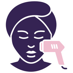 Facial Laser Icon