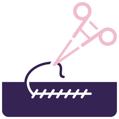 Surgical Stitch Icon