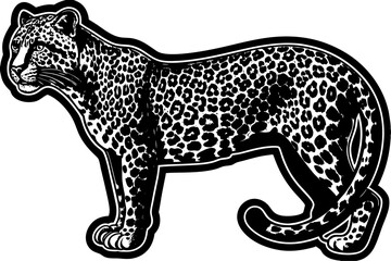 High-quality wild animal vector illustration featuring detailed and stylized wildlife graphics, perfect for educational materials, nature-themed designs, posters, infographics, and branding projects. 