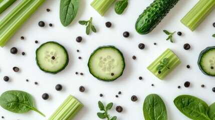 Fresh vegetable arrangement
