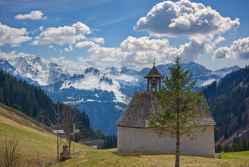 church in the alps