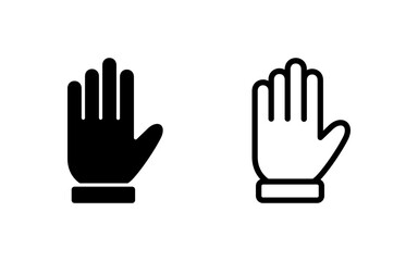 Fototapeta premium Hand icon vector illustration. hand sign and symbol. hand gesture