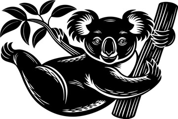 Obraz premium High-quality anaconda vector illustration showcasing the powerful and iconic snake in a detailed, stylized form. Ideal for wildlife education materials, reptile-themed designs, zoo brochures, nature d