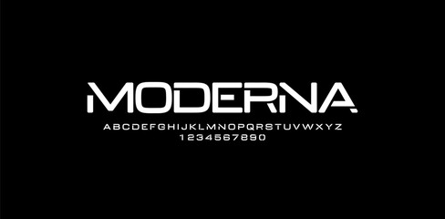 Modern Heavy and Bold Font. Suits for any design needs. Fashion Font.	Uppercase and Lowercase. 
