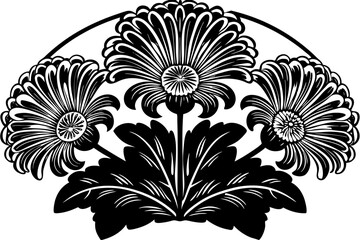 Beautiful and high-resolution flower vector illustration, perfect for greeting cards, wedding invitations, textile prints, packaging, branding, and digital artwork. This versatile and scalable floral 