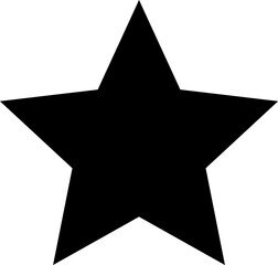 Minimalist silhouette stars icon set, twinkle shining star shape symbols, icons, elements. Modern geometric sparkle black silhouettes sign