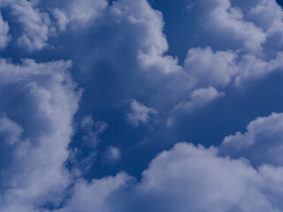 Fototapeta premium Beautiful dramatic sky with stormy clouds before rain