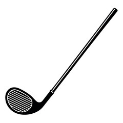 Golf-club-icon-silhouette-on-white-background 