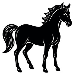 Horse vector illustration 
