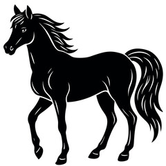 Horse vector illustration 
