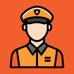 Security-guard-illustration-whit-solid-color 