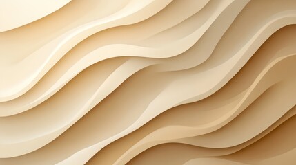 Obraz premium Abstract beige wavy background.