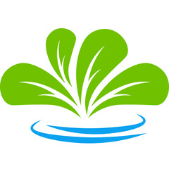 Hydroponic Logo Vector
