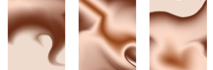 brown darker glowing gradient background soft blurred light on dark backdrop abstract banner design