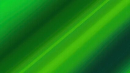 Abstract green background with diagonal light streaks creating a dynamic and vibrant composition
