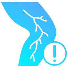 Fototapeta premium Varicose Veins Icon