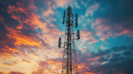 Telecommunication Marvel: A Tower of Connectivity